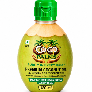 Cocopalms Premium Coconut Oil – 180 ml