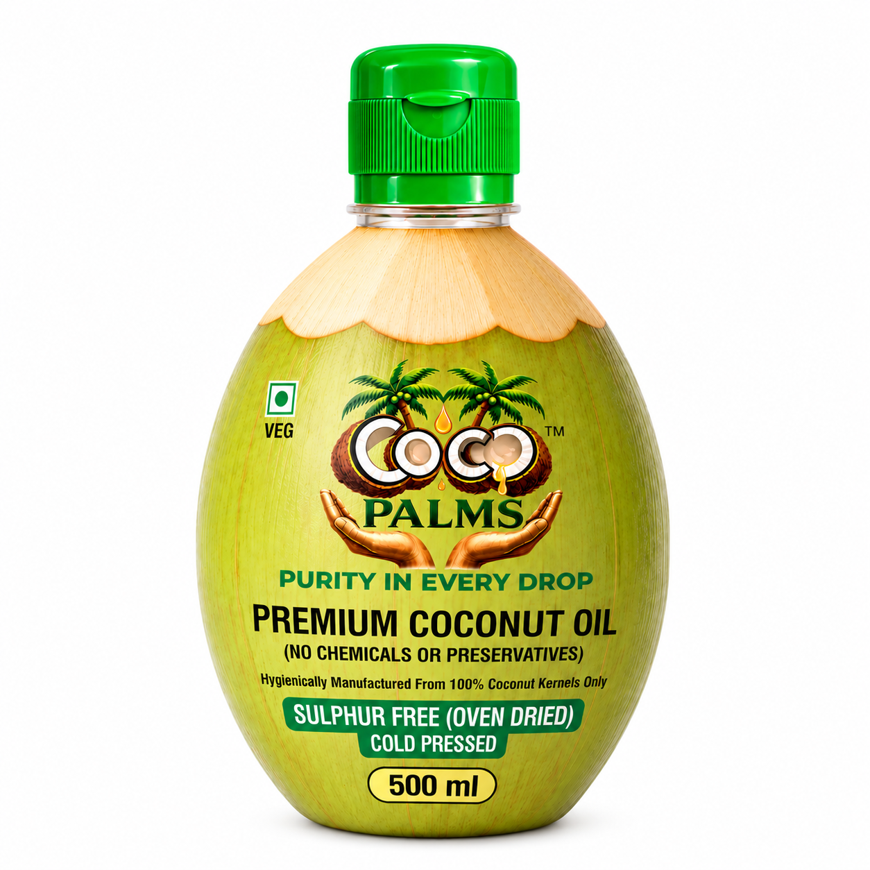 Cocopalms Premium Coconut Oil – 500 ml